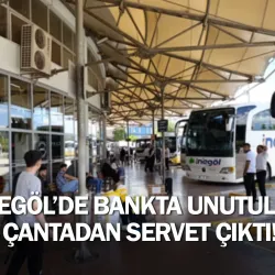 Bankta unutulan çantadan servet çıktı!