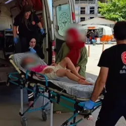 İnegöl'de kaza sonrası ortalık karıştı! Motosiklet sürücüsü ...