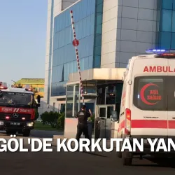 İnegöl'de korkutan yangın!
