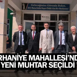 Orhaniye Mahallesi'nde Yeni Muhtar Seçildi