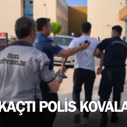 O kaçtı polis kovaladı!