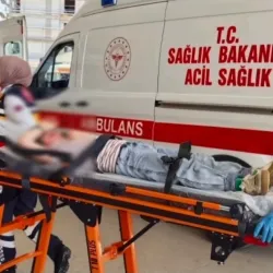 Karşıdan karşıya geçmek isterken ...