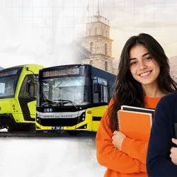 Bursa'da üniversite adaylarına ücretsiz ulaşım desteği