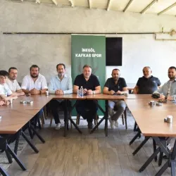 Kafkasspor yönetimi basınla buluştu