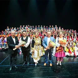 Karagöz Halk Dansları'ndan muhteşem final