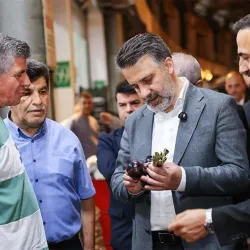 Başkan Vekili Biba'dan Kent Hali'ne yakın takip