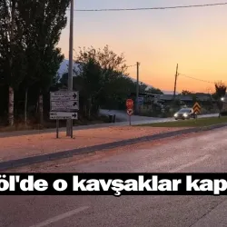 İnegöl'de o kavşaklar kapatıldı!