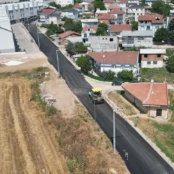 İnegöl'de Zambak Caddesi yenileniyor