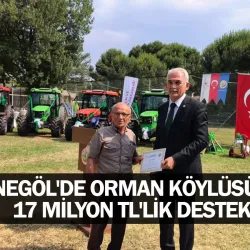 İnegöl'de orman köylüsüne 17 Milyon TL'lik destek!