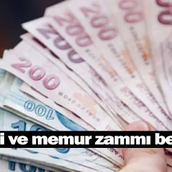 Emekli ve memur zammı belli oldu