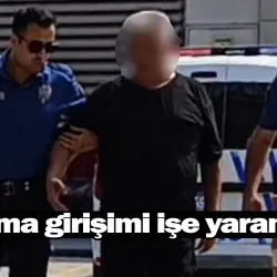 Kaçma girişimi işe yaramadı!
