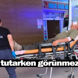 Balık tutarken görünmez kaza!