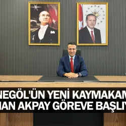 İnegöl'ün Yeni Kaymakamı Ayhan Akpay Göreve Başlıyor