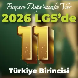 LGS 2026’da Büyük Başarı: Doğa Kolejinden 11 Türkiye Birincisi