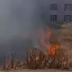 İnegöl'de korkutan yangın!