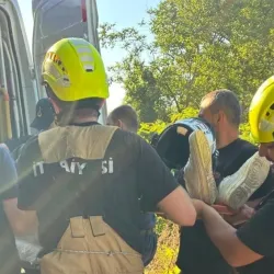 Uçuruma yuvarlandı! İtfaiyeden zamana karşı yarış
