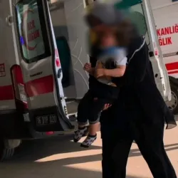 İnegöl'de bebek acılar içinde kaldı!