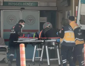 İnegöl'de korkutan kaza! İnegöl'de korkutan kaza!