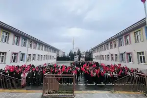 İnegöl'de okullarda İkinci Dönem “Bayrak Sevgisi” Temasıyla Başladı