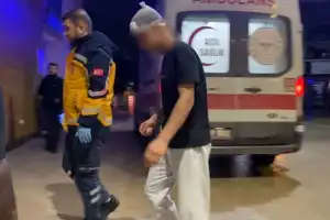 İnegöl'de gençler birbirine girdi!