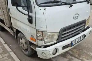 İnegöl'de korkutan kaza