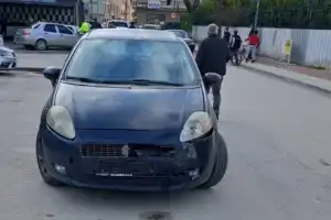 İnegöl'de korkutan kaza