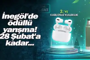 İnegöl'de ödüllü yarışma! 28 Şubat'a kadar...