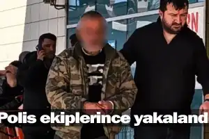 Polis ekiplerince yakalandı!