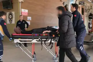 İnegöl'de kaza ucuz atlatıldı!