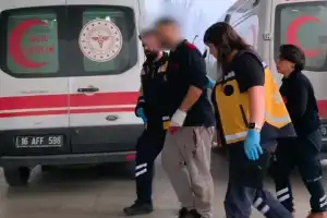 İnegöl'de bir anlık öfke ...