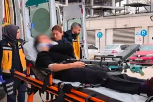 İnegöl'de korkutan kaza! Yaralılar var..