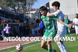 İnegöl'de gol sesi çıkmadı