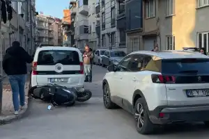 İnegöl'de motosiklet kazası: Genç sürücü yaralı