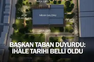 Başkan Taban duyurdu: İhale tarihi belli oldu