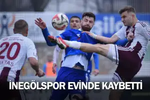 İnegölspor evinde kaybetti
