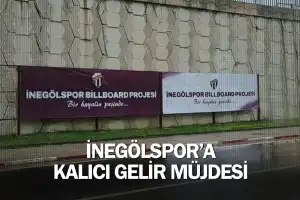 İnegölspor'a kalıcı gelir müjdesi