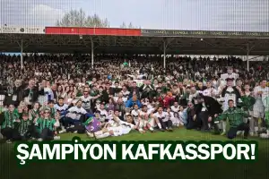 Şampiyon Kafkasspor!