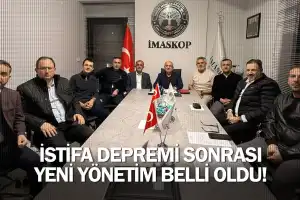 İstifa depremi sonrası yeni yönetim belli oldu!