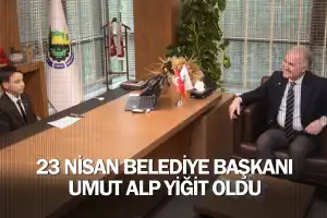 İnegöl’ün 23 Nisan Belediye Başkanı Umut Alp Yiğit Oldu