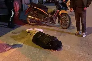 İnegöl'de korkutan kaza!