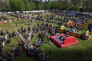 İnegöl'de 23 Nisan coşkusu hafta sonu da devam etti