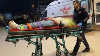 Motosiklet sürücüsü gözünü hastanede açtı!