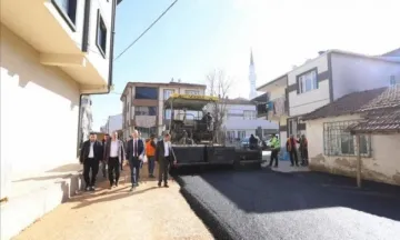 Ertuğrulgazi Mahallesi'nde 36 sokak asfaltlanıyor