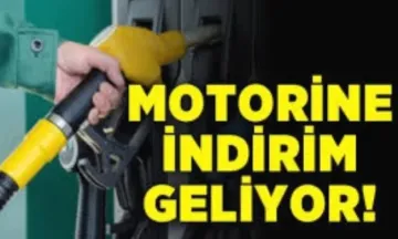 Motorine indirim geliyor!