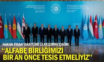 ''Alfabe birliğimizi bir an önce tesis etmeliyiz''