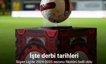 Trendyol Süper Lig’de 2024-2025 sezonu fikstürü belli oldu