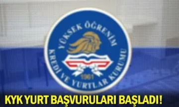 KYK yurt başvuruları başladı!