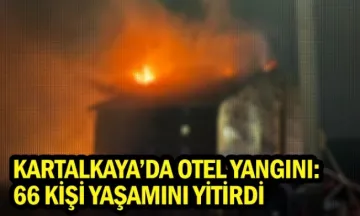 Kartalkaya'da otel yangını: 66 kişi yaşamını yitirdi