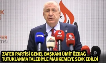 Ümit Özdağ tutuklanma talebiyle mahkemeye sevk edildi