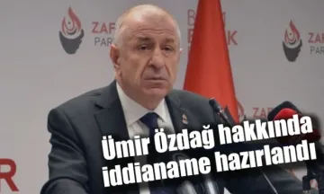 Ümit Özdağ hakkında iddianame hazırlandı